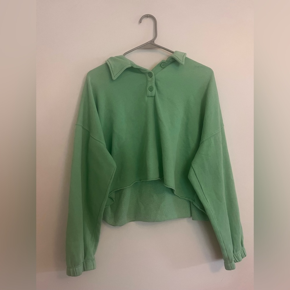 Cropped sweatshirt